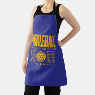 Pickleball Spirit - Leave It All On The Court Apron