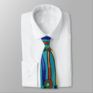 Pickleball sport paddle ball Neck Tie