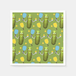 Pickleball Sports Party Napkin