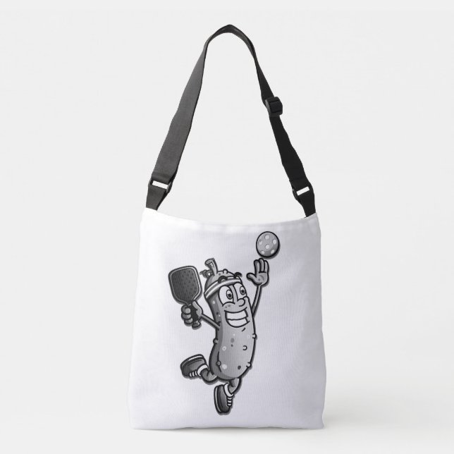 Pickleball Star Crossbody Bag (Front)