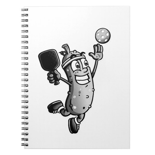 Pickleball Star Notebook (Front)