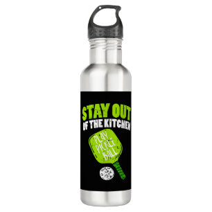 Pickleball - Stay Out Of The Kitchen 710 Ml Water Bottle