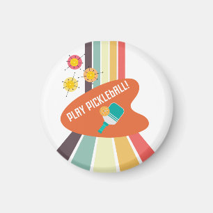 Pickleball sticker accessory magnet