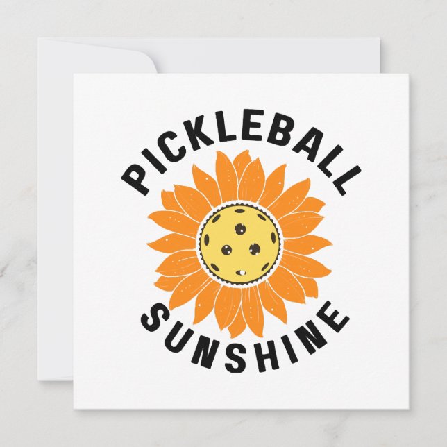 Pickleball sunshine (Front)
