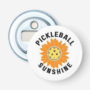 Pickleball sunshine bottle opener