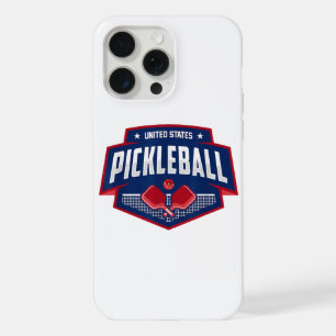 Pickleball Support the Team Pickleball Player USA  iPhone 15 Pro Max Case