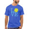 Pickleball T-shirt: "LOVE" Navy Blue (Men)