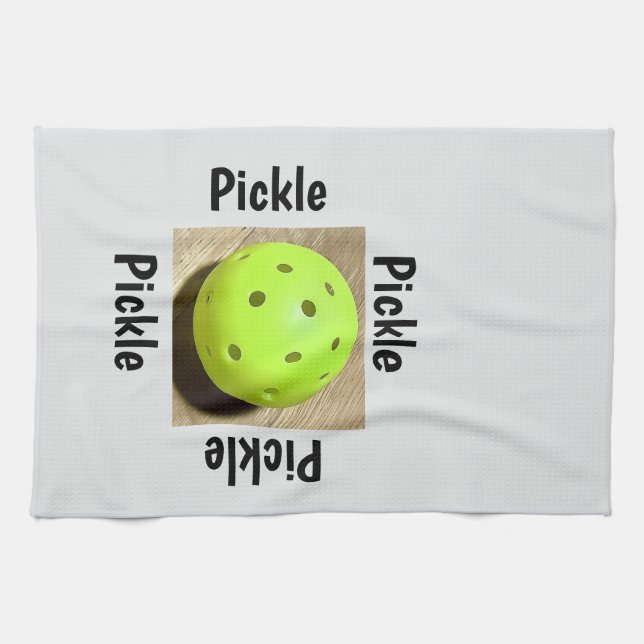 Pickleball  tea towel (Horizontal)