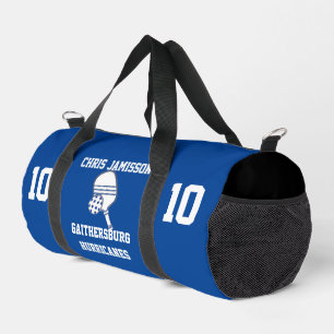 Pickleball Team, Coach or Player Blue Personalised Duffle Bag