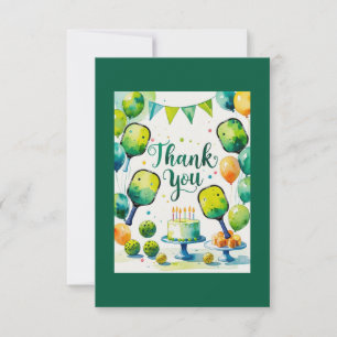 Pickleball  thank you card