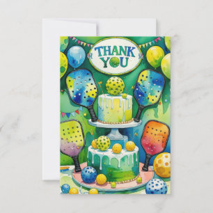 Pickleball  thank you card