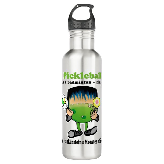 Pickleball - the Frankenstein's Monster of Sports 710 Ml Water Bottle (Front)