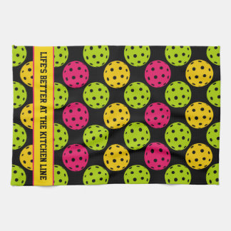 🏐 Pickleball The Rally Royalty Tea Towel