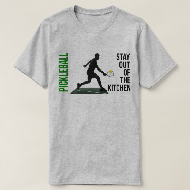 PICKLEBALL: THE RED ZONE  T-Shirt (Design Front)