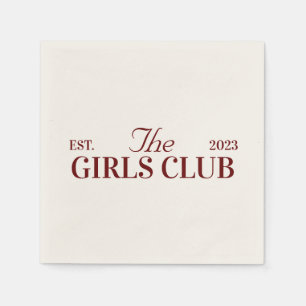 Pickleball themed party  napkin