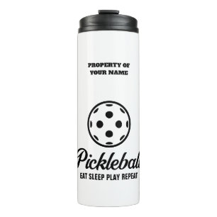 Pickleball Thermal Tumbler mug gift for him or her
