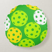 Pickleball Throw Pillow. Home Decor.