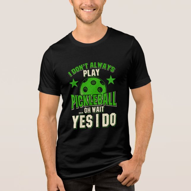 Pickleball Tri-Blend Shirt (Front)