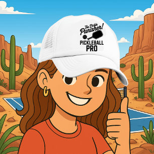 Pickleball Trucker Hat Featuring Pro Paddle Power