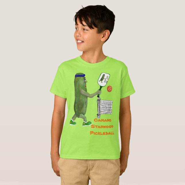 Pickleball TShirt for Boys (Front Full)