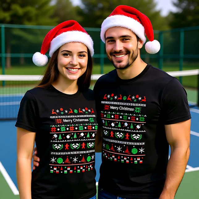 🎅 Pickleball🎄 Ugly Christmas Sweater style  (🎅 Pickleball🎄 Ugly Christmas Sweater style)