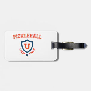 Pickleball University Luggage Tag