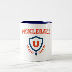 Pickleball University Two-Tone Coffee Mug