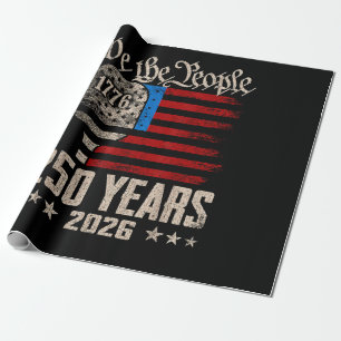 Pickleball We The People 250 Years Wrapping Paper