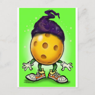 Pickleball Wizard Postcard