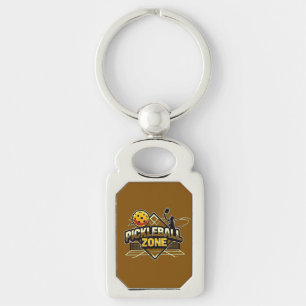 Pickleball Zone - Perfect for Passionate Players Key Ring