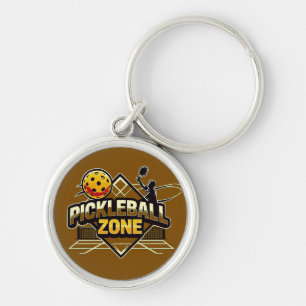Pickleball Zone - Perfect for Passionate Players Key Ring