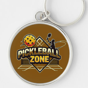 Pickleball Zone - Perfect for Passionate Players Key Ring