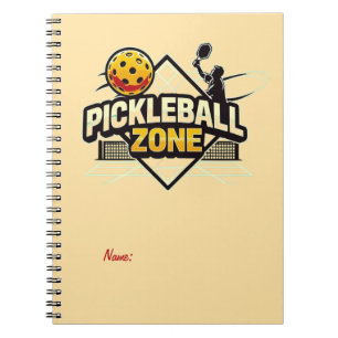Pickleball Zone - Perfect for Passionate Players Notebook