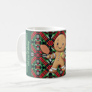  Pickleball🎄Gingerbread Dink Coffee Mug
