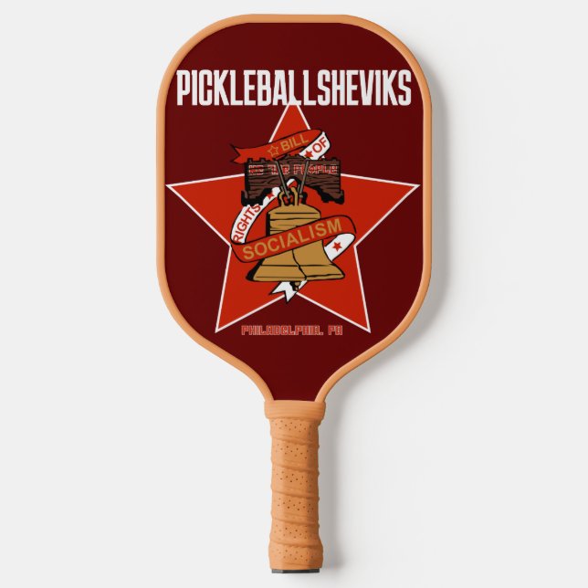 PICKLEBALLSHEVIKS PICKLEBALL PADDLE (Front)