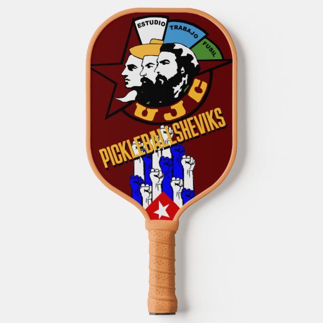 PICKLEBALLSHEVIKS PICKLEBALL PADDLE (Front)