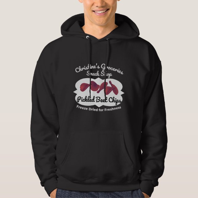 Pickled Beet Chips. Hoodie (Front)