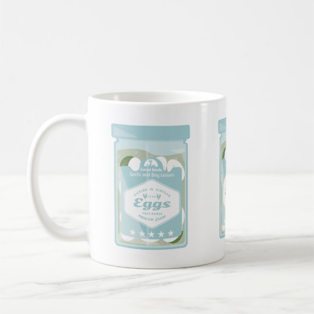 Pickled eggs coffee mug (Left)