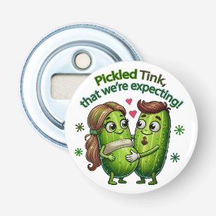 Pickled Tink That We're Expecting Pickle Couple Bottle Opener