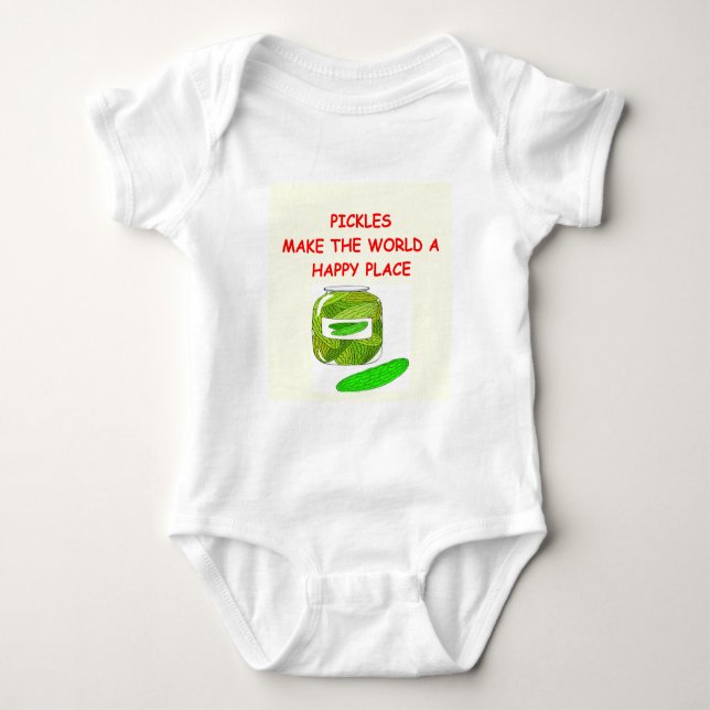 pickles baby bodysuit (Front)