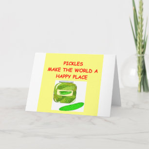 pickles card