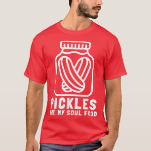 Pickles Cucumber Pickle Lover Pickle Jar Canned Fo T-Shirt