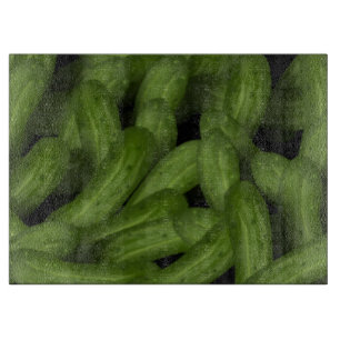 Pickles Glass Cutting Board