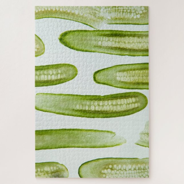 Pickles Green Jigsaw Puzzle (Vertical)