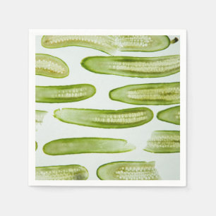 Pickles Green Napkin