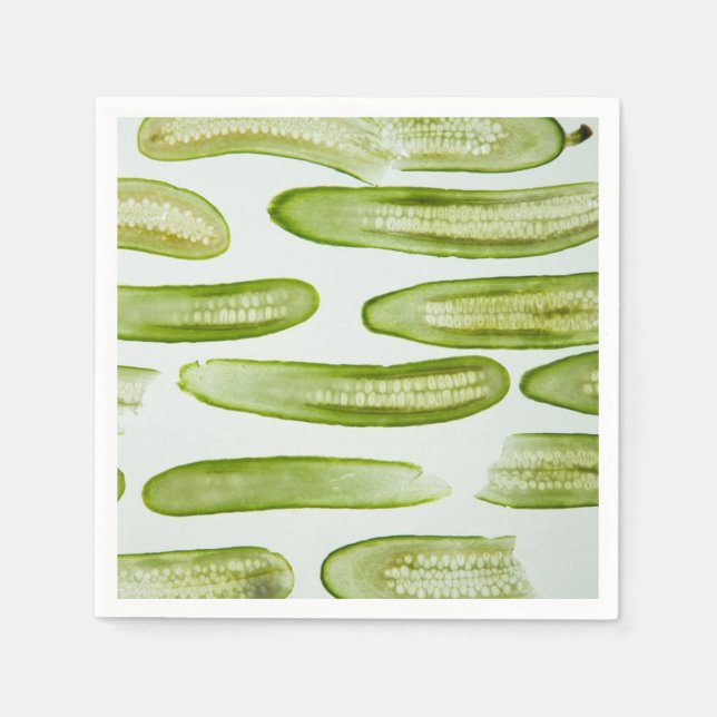 Pickles Green Napkin (Front)