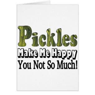 Pickles Make Me Happy