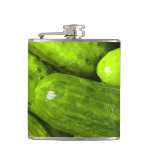 Pickles Pickle Lover Gift Pickle Ball Personalise Hip Flask