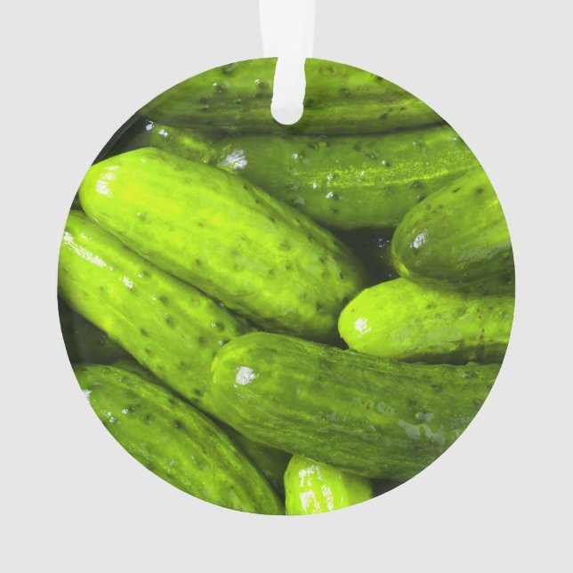 Pickles Pickle Lover Gift Pickle Ball Personalise Ornament (Back)