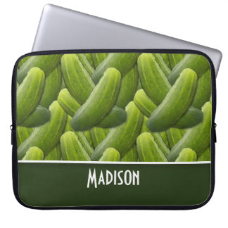 Pickles; Pickle Pattern Laptop Sleeve